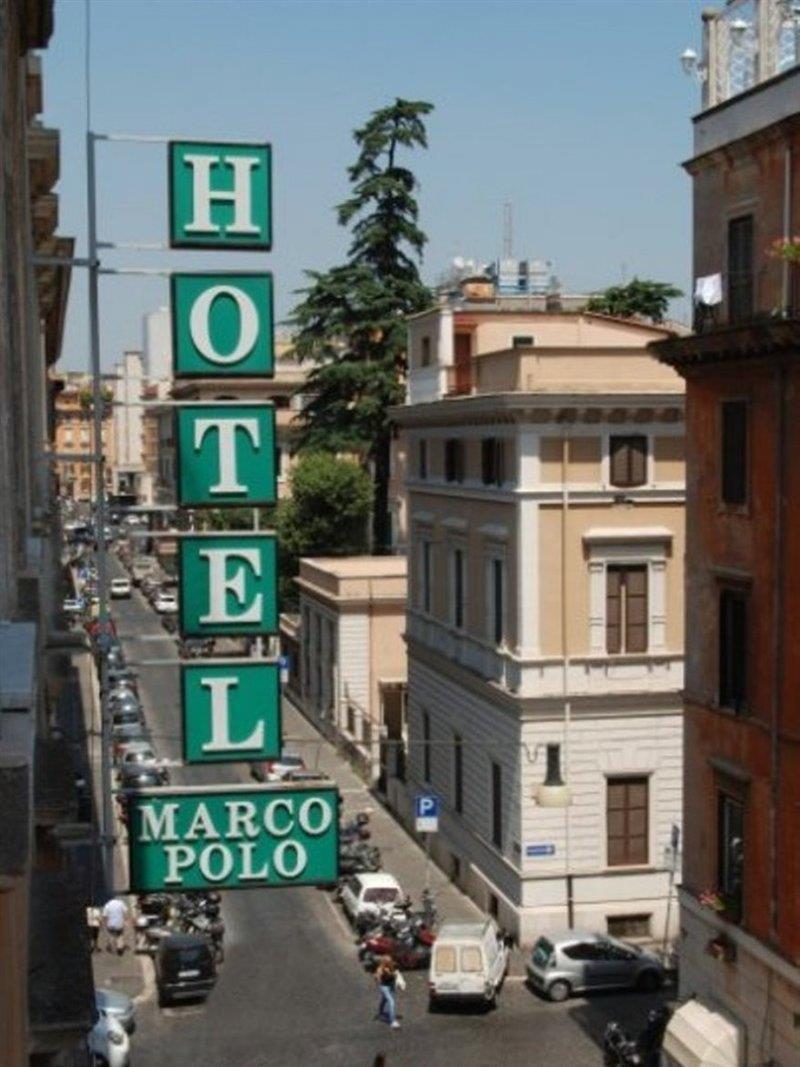 Hotel Marco Polo Roma Exterior foto